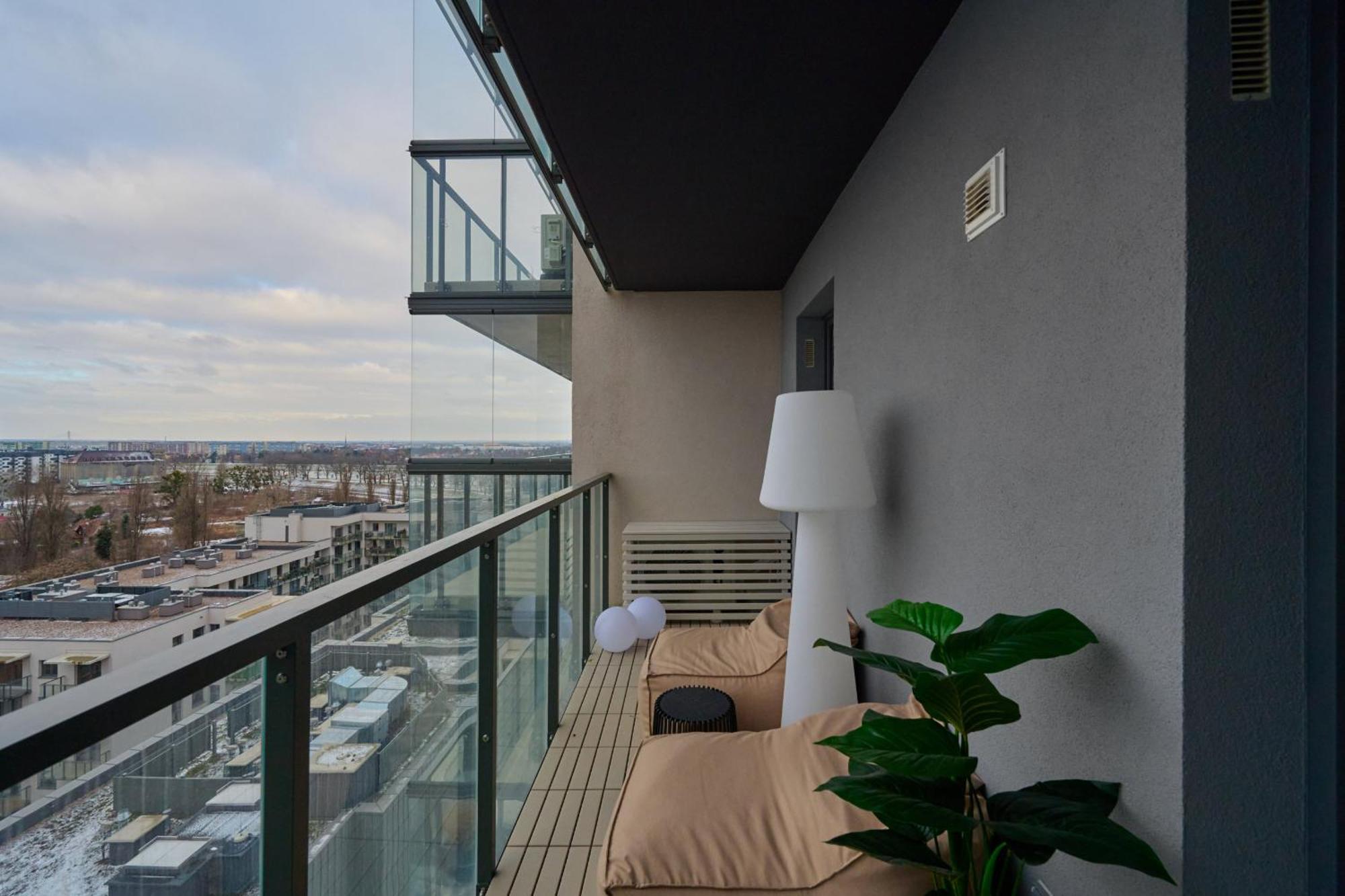 Luxurious 13th Floor Beige In With Furnished Balcony By Renters Prestige *